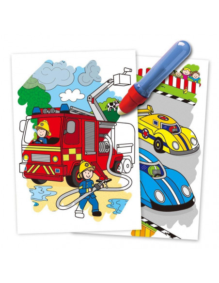 Water Magic: Carte de colorat Vehicule,1004933