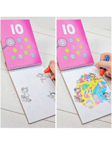 Water Magic: Carte de colorat Who's Hiding?,1005038