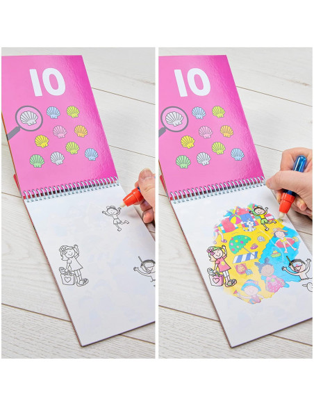 Water Magic: Carte de colorat Who's Hiding?,1005038