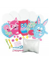 Set creativ - Animalute din fetru,1004306