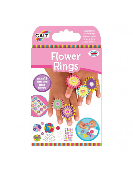 Set creativ - Inele cu floricele,1005218
