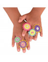 Set creativ - Inele cu floricele,1005218