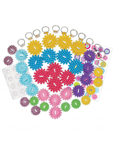Set creativ - Inele cu floricele,1005218