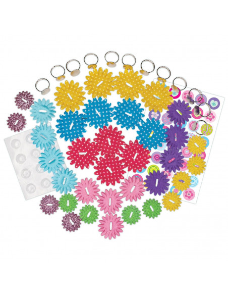 Set creativ - Inele cu floricele,1005218