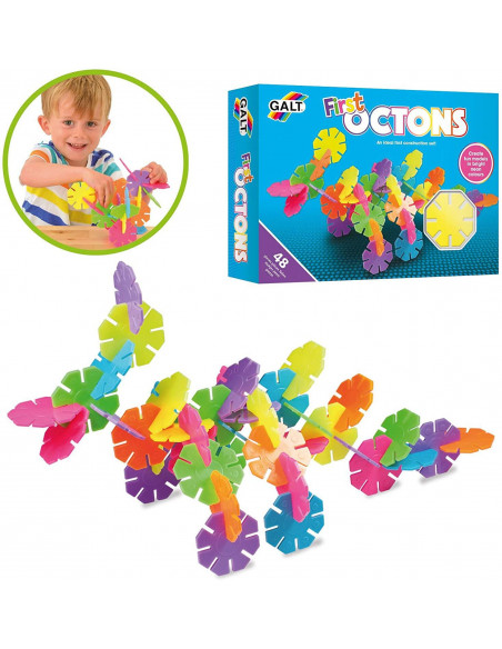 Set de construit - First Octons - 48 piese,A0576L