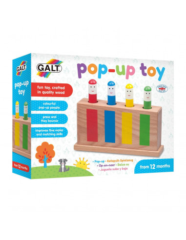 Jucarie din lemn Pop-Up,A0138L