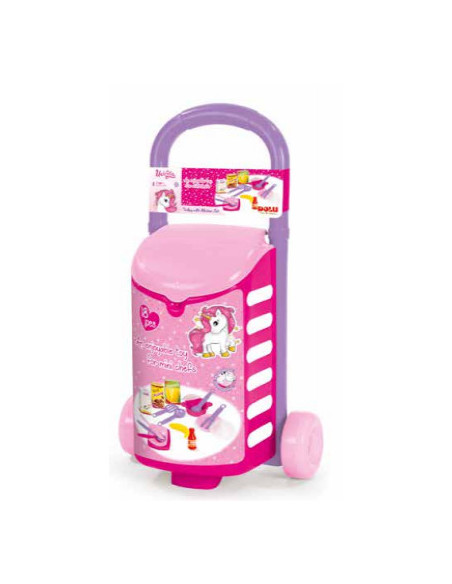 Carucior cu accesorii de bucatarie - Unicorn,D2514
