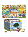 Joc tactil Montessori - Animalutele si familiile lor,LEX85613