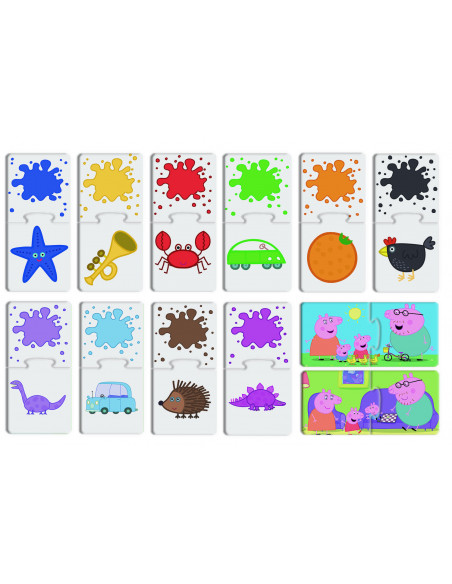 Primul meu joc cu culori - Peppa Pig,L95292-A