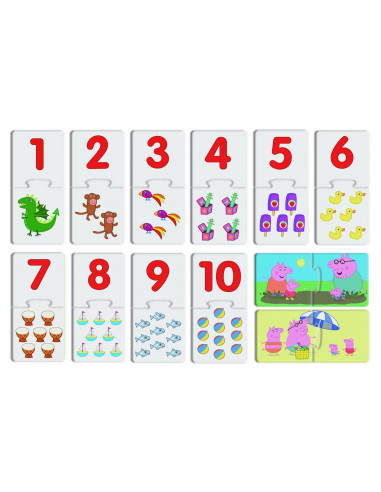 Primul meu joc cu numere - Peppa Pig,L95292