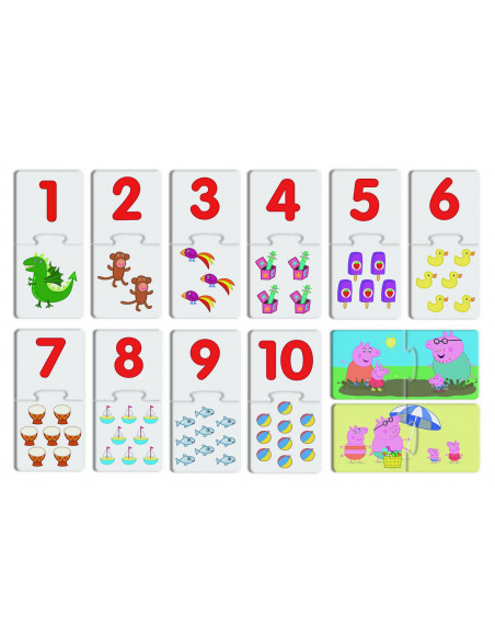 Primul meu joc cu numere - Peppa Pig,L95292