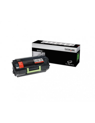 Cartus Toner Original Lexmark 62D0HA0, Black, 25000