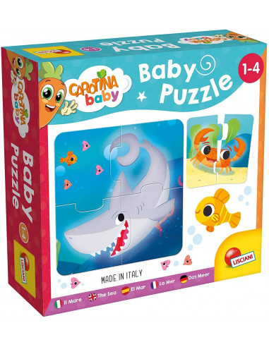 Puzzle - Animalute din mare,L80069