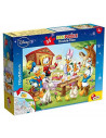 Puzzle de colorat - Familia Donald Duck (35 piese),L48199