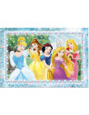 Puzzle de colorat - In lumea Printeselor (108 piese),L47963