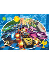 Puzzle de colorat - Mickey in cursa (24 piese),L74099