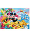 Puzzle de colorat - Mickey la plaja (250 piese),L48113