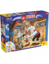 Puzzle de colorat - Pinocchio (108 piese),L48014