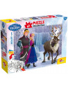 Puzzle de colorat - Regatul de gheata (60 piese),L49295