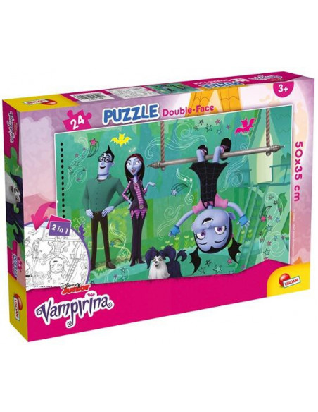 Puzzle de colorat - Vampirina (24 piese),L74013