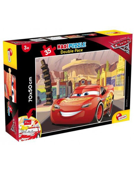 Puzzle de colorat maxi - Cars 3 (35 piese),L60665