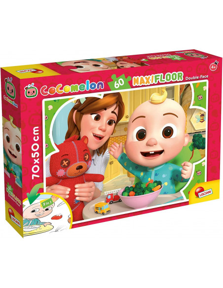Puzzle de colorat maxi - Cocomelon la masa (60 piese),L91072