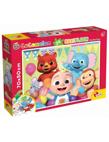 Puzzle de colorat maxi - Cocomelon si prietenii (24