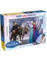 Puzzle de colorat maxi - Elsa si prietenii (60 piese),L46874