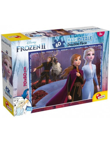 Puzzle de colorat maxi - Frozen II (60 piese),L82162