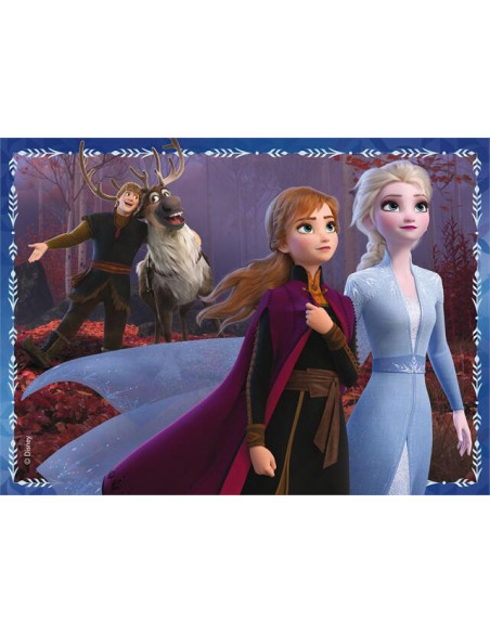 Puzzle de colorat maxi - Frozen II (60 piese),L82162