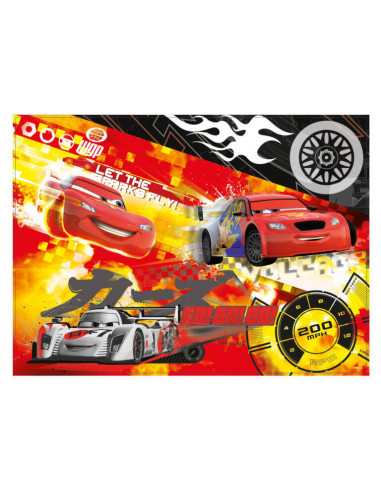 Puzzle de colorat maxi - Fulger McQueen (60 piese),L48236
