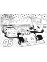 Puzzle de colorat maxi - Fulger McQueen (60 piese),L48236