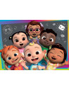 Puzzle de colorat maxi - Invatam cu Cocomelon (24 piese),L90990
