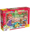 Puzzle de colorat maxi - O zi insorita cu Cocomelon (24