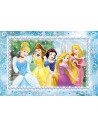 Puzzle de colorat maxi - Printese minunate (35 piese),L65325
