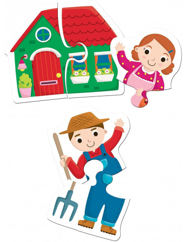 Puzzle duo - La ferma,L57825