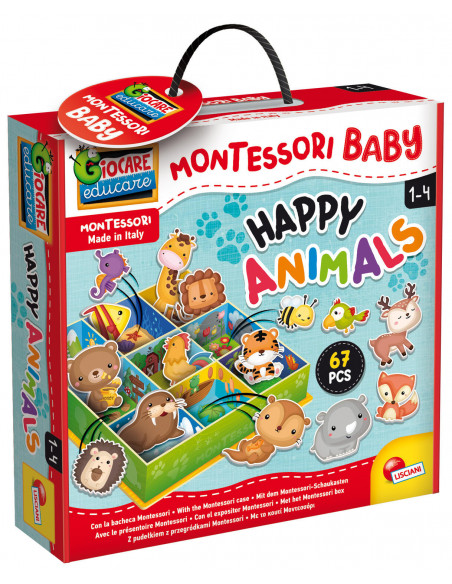 Cutiuta Montessori - Animalutele in mediul lor,L92772