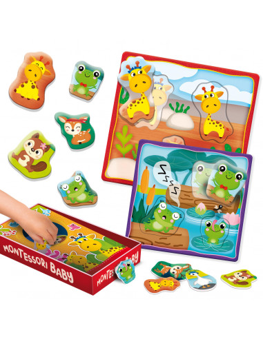 Cutiuta Montessori - Animalutele mele,L92727