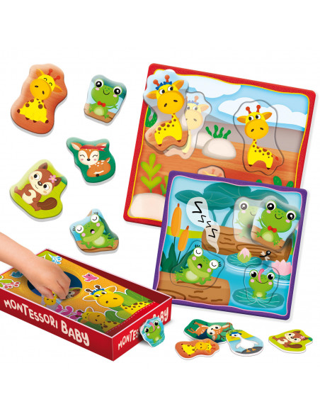 Cutiuta Montessori - Animalutele mele,L92727