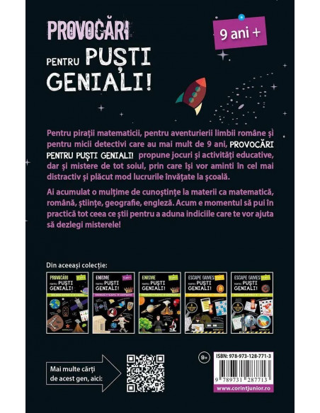 Provocari pentru pusti geniali – 9 ani,JUN1382
