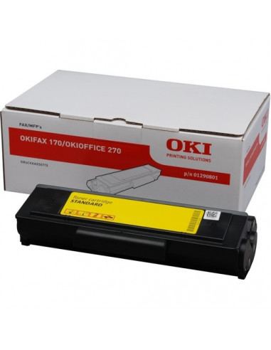 Cartus Toner Original Oki 01290801 Black, 2000 pagini,1290801