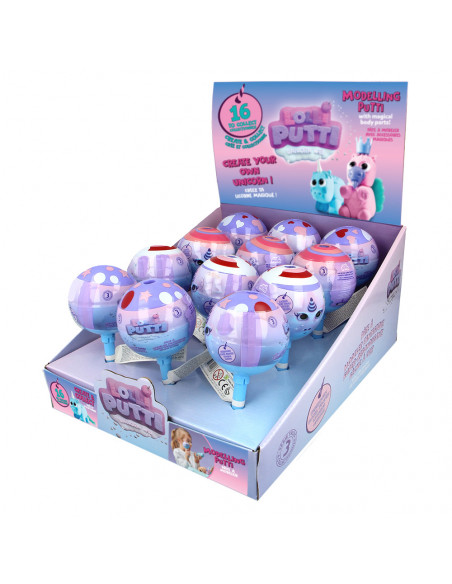 Spuma de modelat - LOLLIPUTTI - Unicorni,NV387