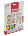Set abtibilduri culori si forme - Universul magic,100062A