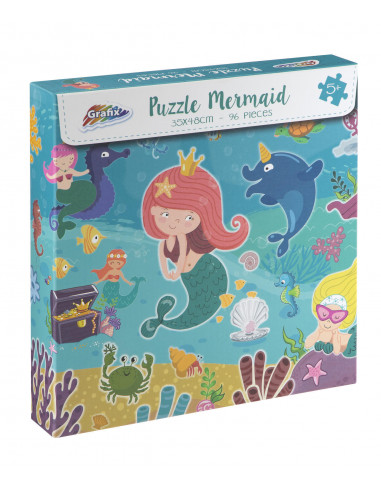 Puzzle - Sirene jucause (96 piese),400016