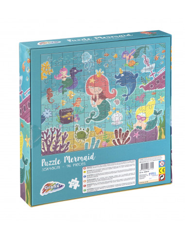 Puzzle - Sirene jucause (96 piese),400016