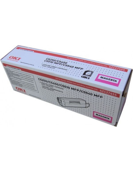 Cartus Toner Original Oki 42127455 Magenta, 5000 pagini,42127455