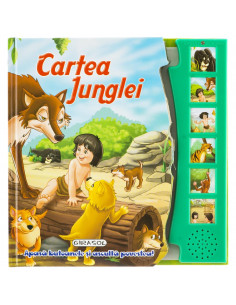 Citeste si asculta - Cartea junglei,978-606-525-209-7