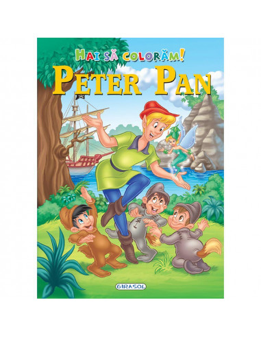 Hai sa coloram! Peter Pan,978-606-525-672-9