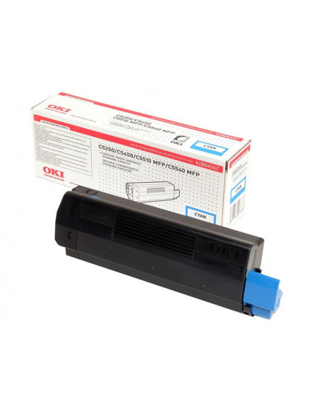 Cartus Toner Original Oki 42804547 Cyan, 3000 pagini,42804547