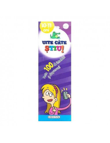 Uite cate stiu! 10-11 ani,978-606-525-895-2